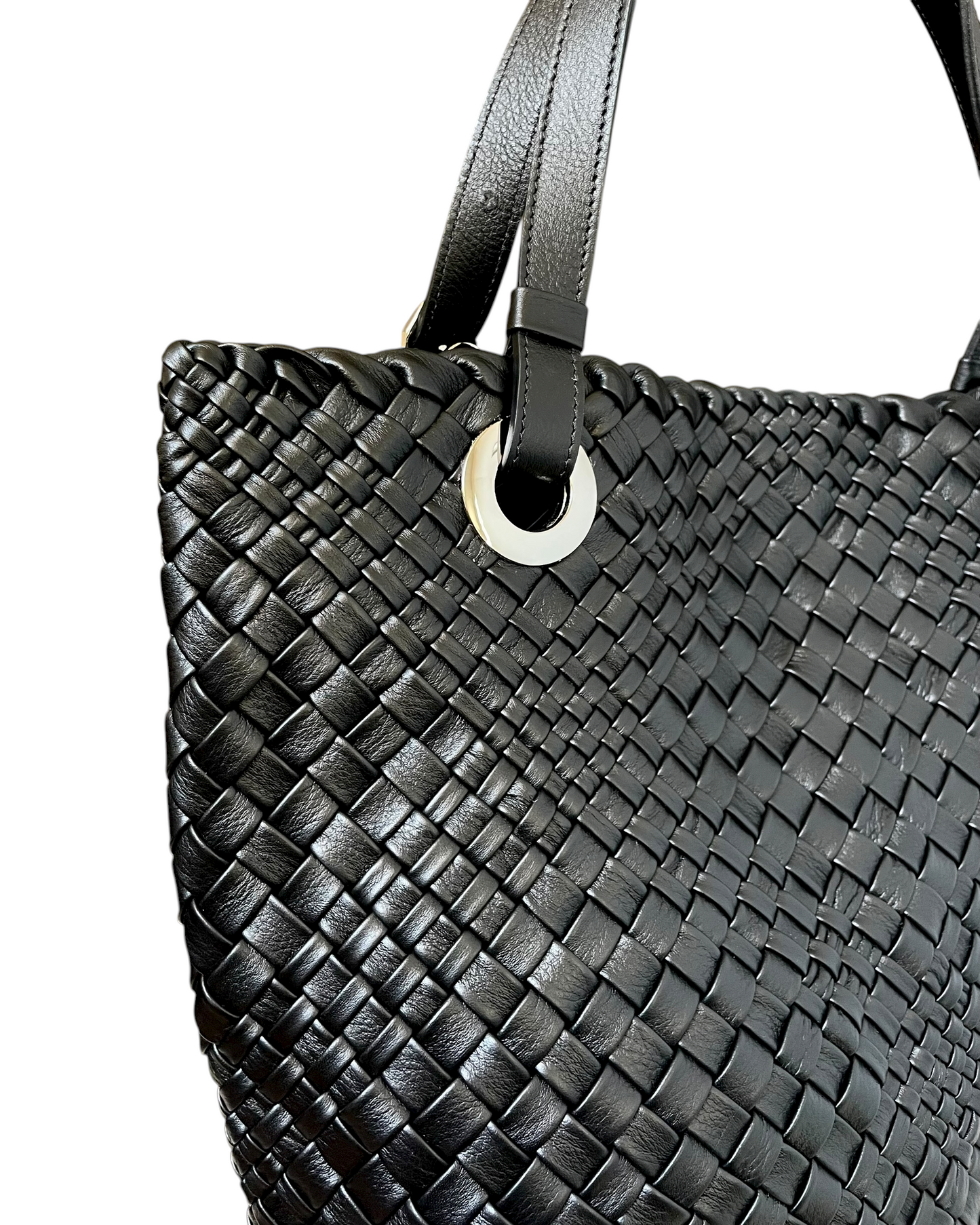 Handgewebte Tasche 5007 Nero