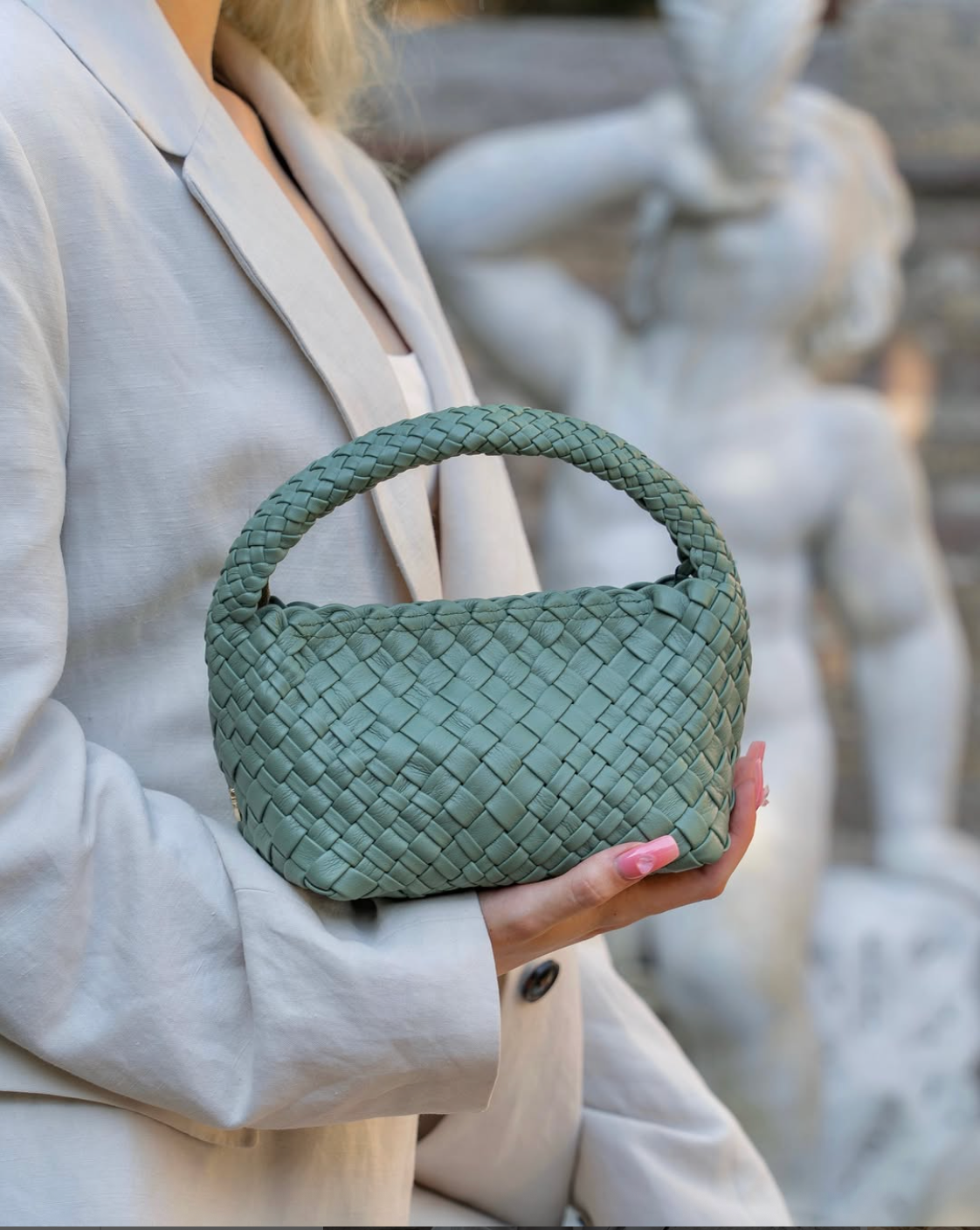 Handwoven Bag 4507 Salvia